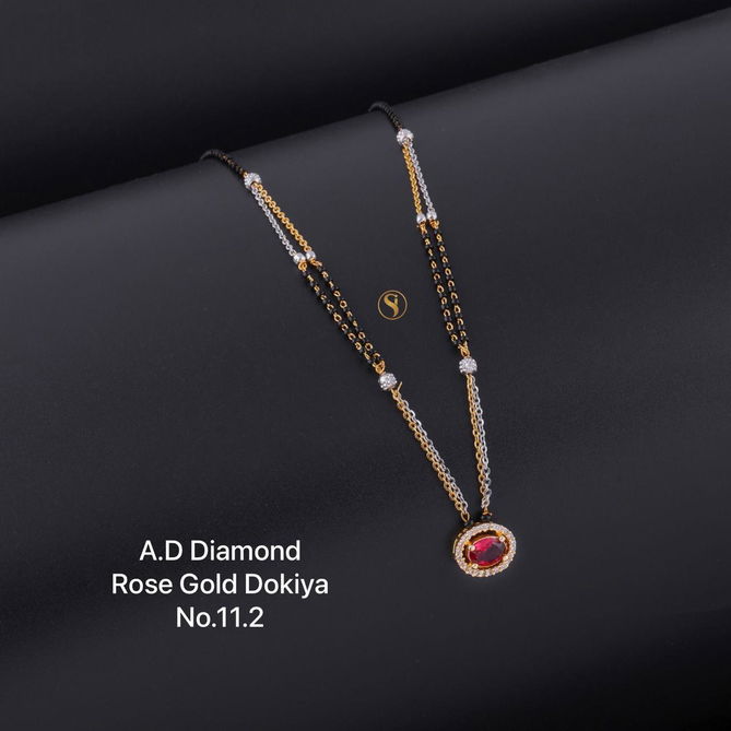 AD Diamond Daily Wear Designer Mangalsutra 14 Manufacturers
